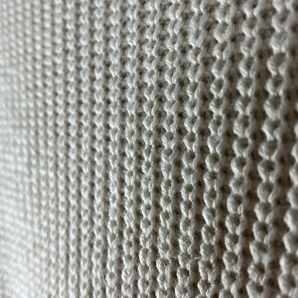 Alya pullover poncho style/cowlneck knittop with elbow patch/long sleeves Sz S/M - Picture 9 of 11